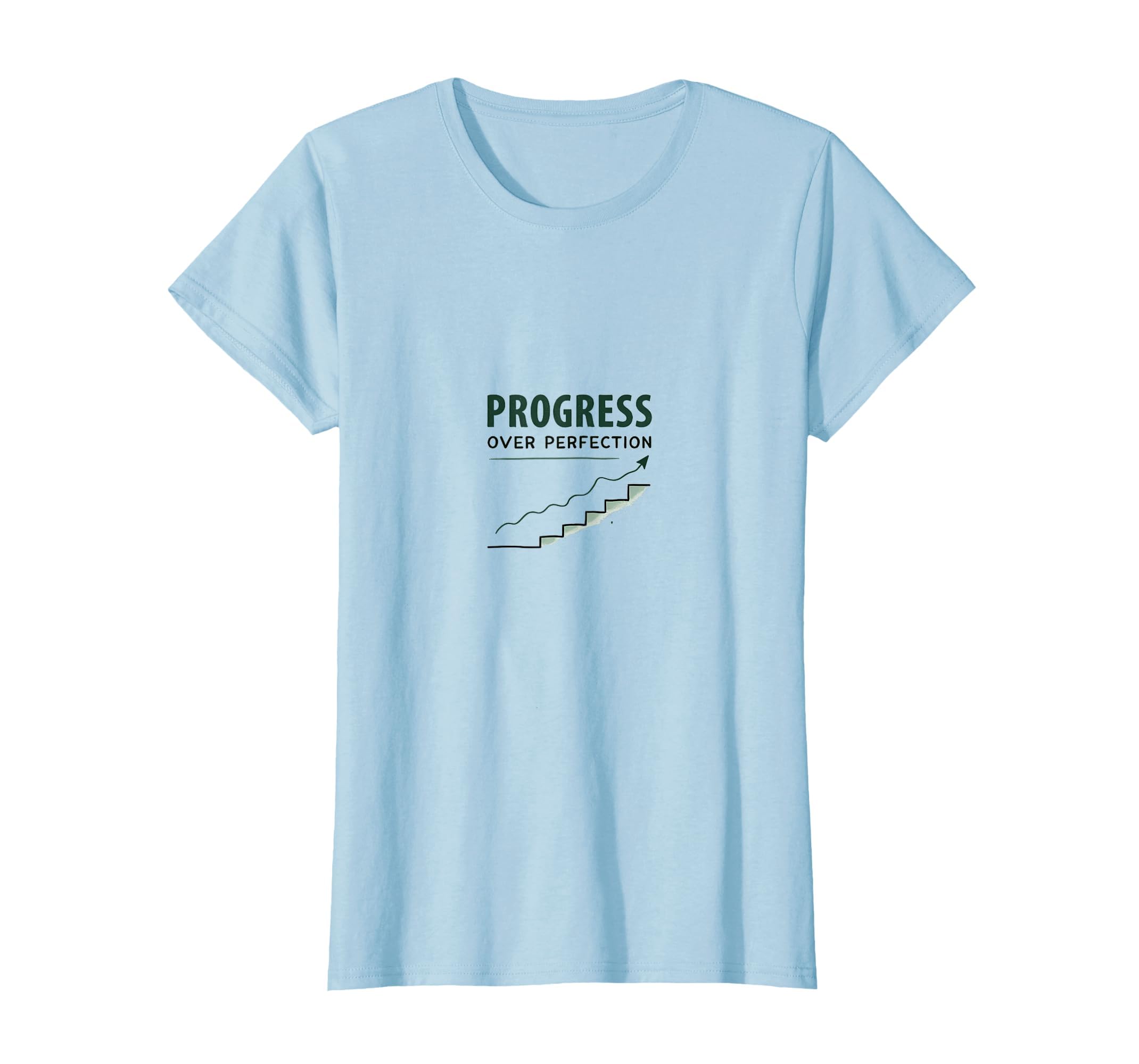 Progress Over Perfection Mental Health T-Shirt - Graphic Print Unisex - T-Shirt, Sweatshirt, Hoodie