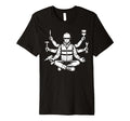 Funny Meditation Construction T-Shirt - Casual Everyday Wear for Adults - T-Shirt, Sweatshirt, Hoodie