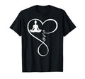 Yoga Lotus Pose Meditation Funny T-Shirt - Aesthetic Graphic Men Women - T-Shirt, Sweatshirt, Hoodie