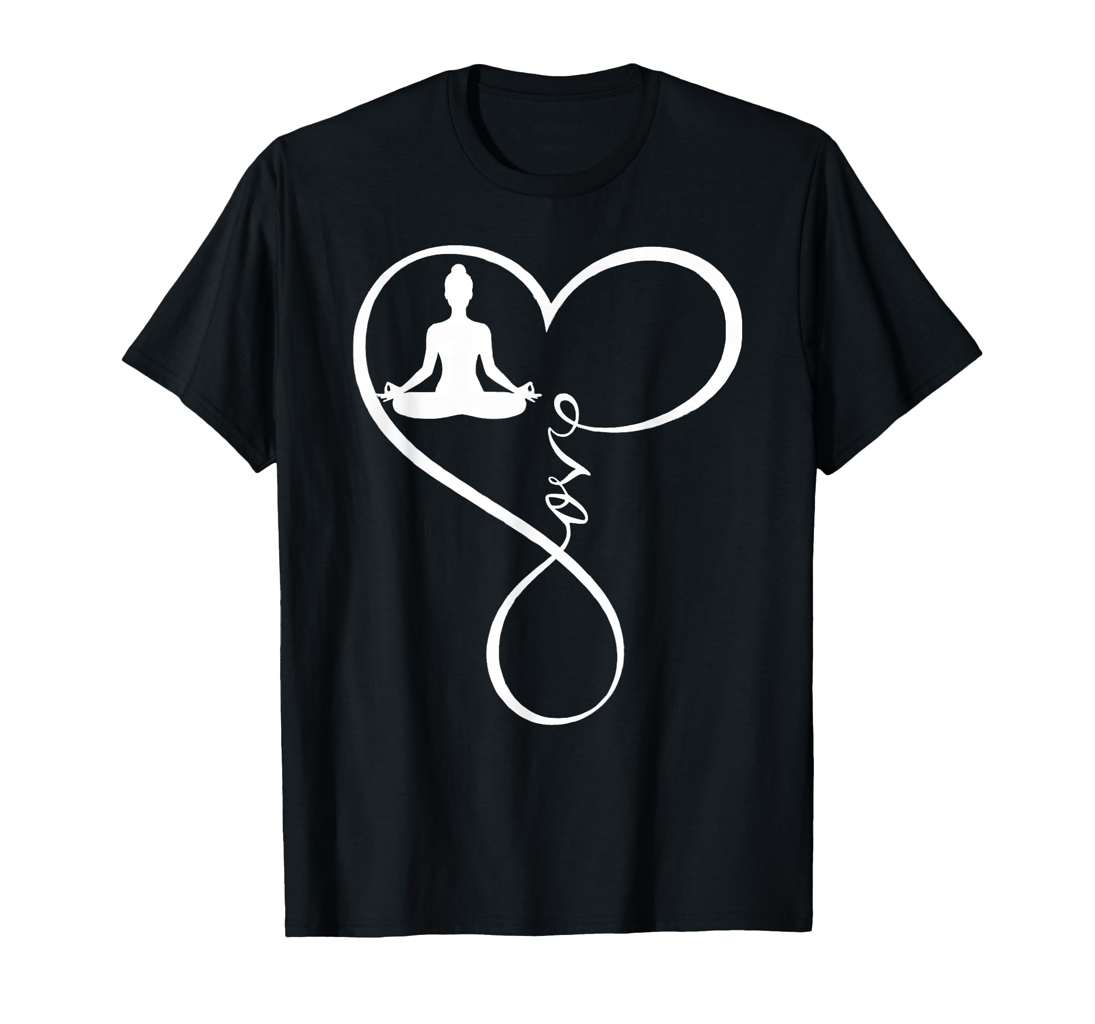Yoga Lotus Pose Meditation Funny T-Shirt - Aesthetic Graphic Men Women - T-Shirt, Sweatshirt, Hoodie
