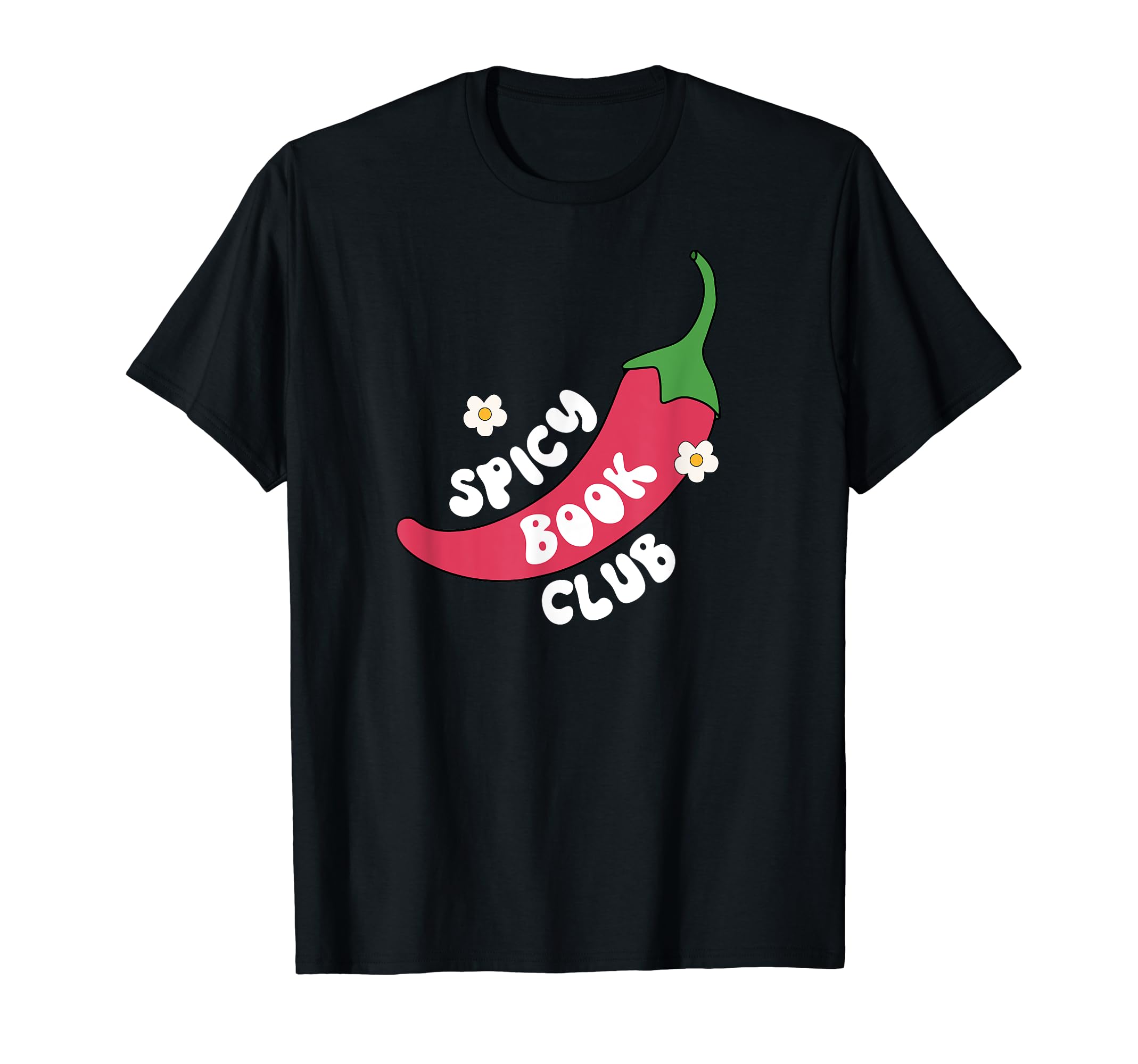 Spicy Book Lover Funny Reader Red T-Shirt - Aesthetic Graphic Unisex - T-Shirt, Sweatshirt, Hoodie