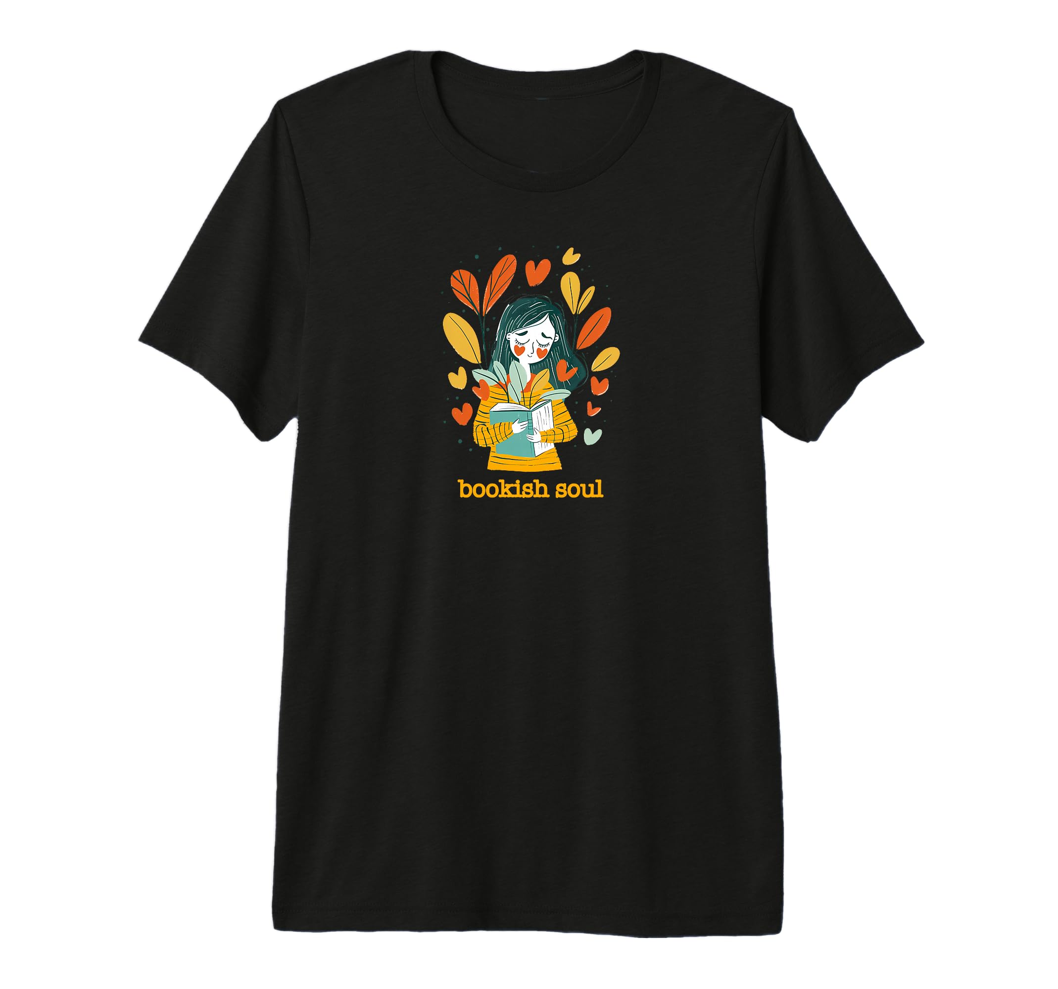 Bookish Soul Boho Tri Blend T-Shirt - Fun Novelty Design for Adults - T-Shirt, Sweatshirt, Hoodie