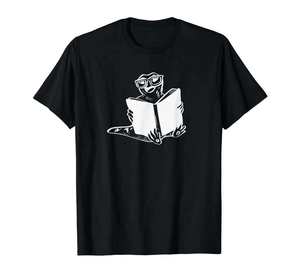 Reptiles Reading Books Literature T-Shirt - Casual Everyday Wear Unisex - T-Shirt, Sweatshirt, Hoodie