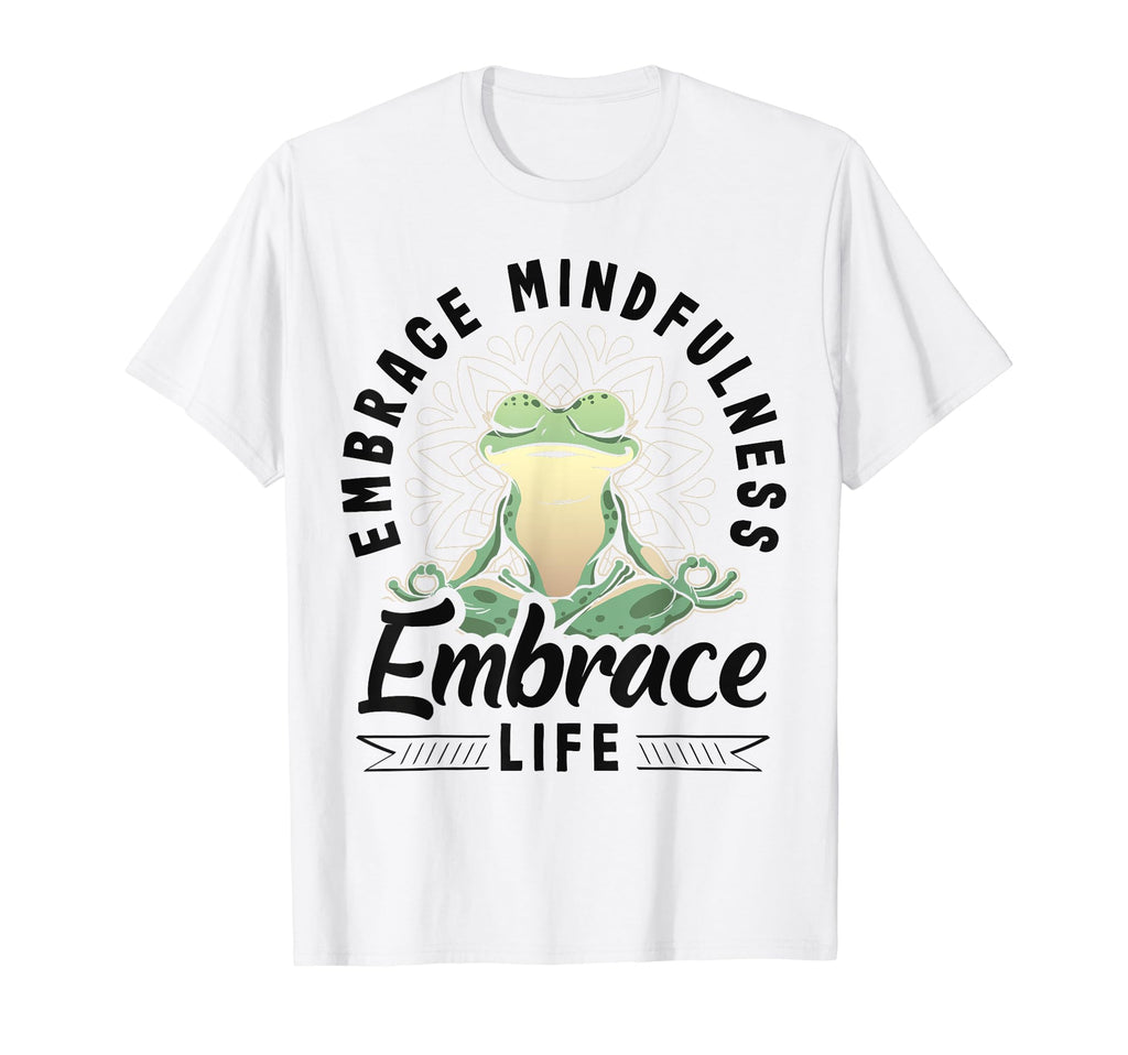 Morning Meditation Bliss Yoga T-Shirt - Aesthetic Graphic Unisex - T-Shirt, Sweatshirt, Hoodie