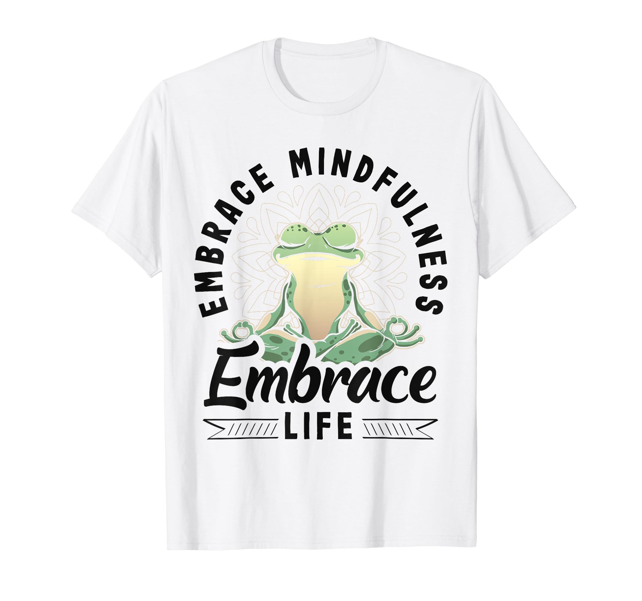 Morning Meditation Bliss Yoga T-Shirt - Aesthetic Graphic Unisex - T-Shirt, Sweatshirt, Hoodie