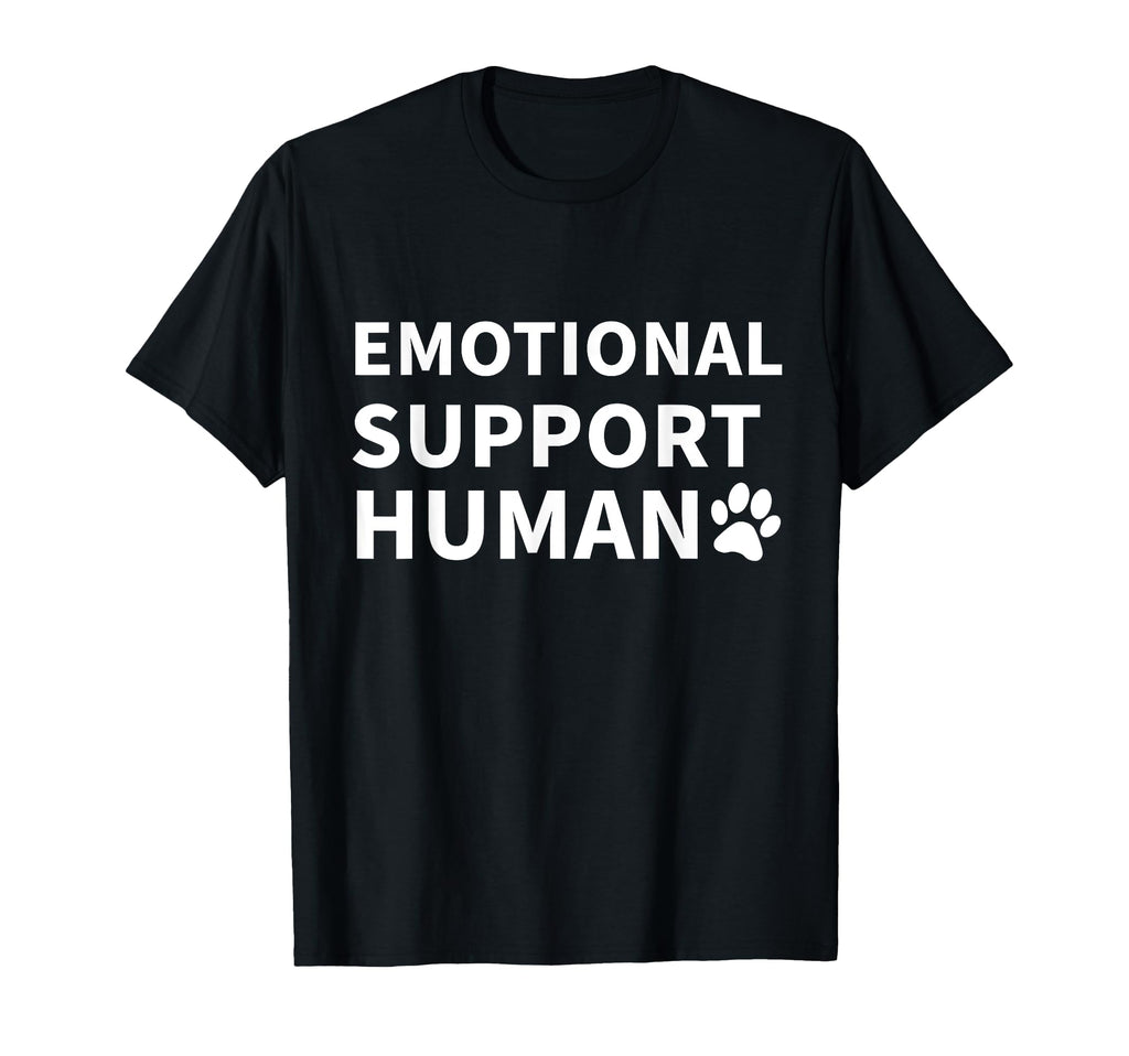 Emotional Support Human Esa Service Dog T-Shirt - Custom Art Print Unisex - T-Shirt, Sweatshirt, Hoodie