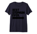 Best Step Mum Ever Tri Blend T-Shirt - Novelty Apparel for Adults - T-Shirt, Sweatshirt, Hoodie