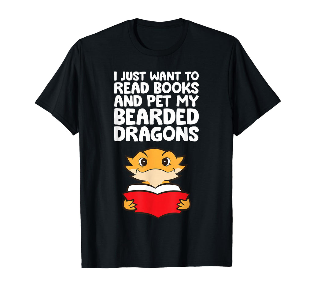I Just Want To Read Books And Pet My T-Shirt - Novelty Apparel Men Women - T-Shirt, Sweatshirt, Hoodie