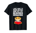 I Just Want To Read Books And Pet My T-Shirt - Novelty Apparel Men Women - T-Shirt, Sweatshirt, Hoodie