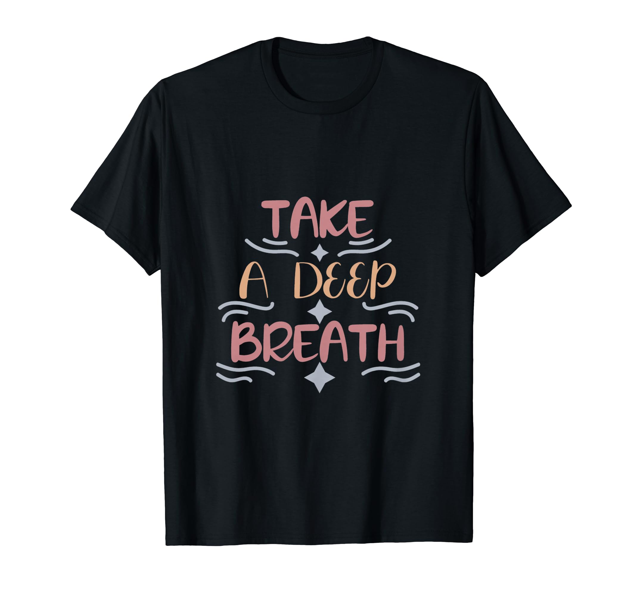 Take Deep Breath Strong Heartbeat T-Shirt - Minimalist Print Men Women - T-Shirt, Sweatshirt, Hoodie