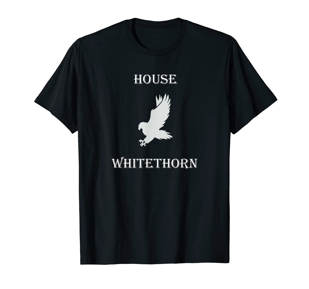 Bookworm Tog House Whitethorn Book T-Shirt - Fun Novelty Design for Adults - T-Shirt, Sweatshirt, Hoodie