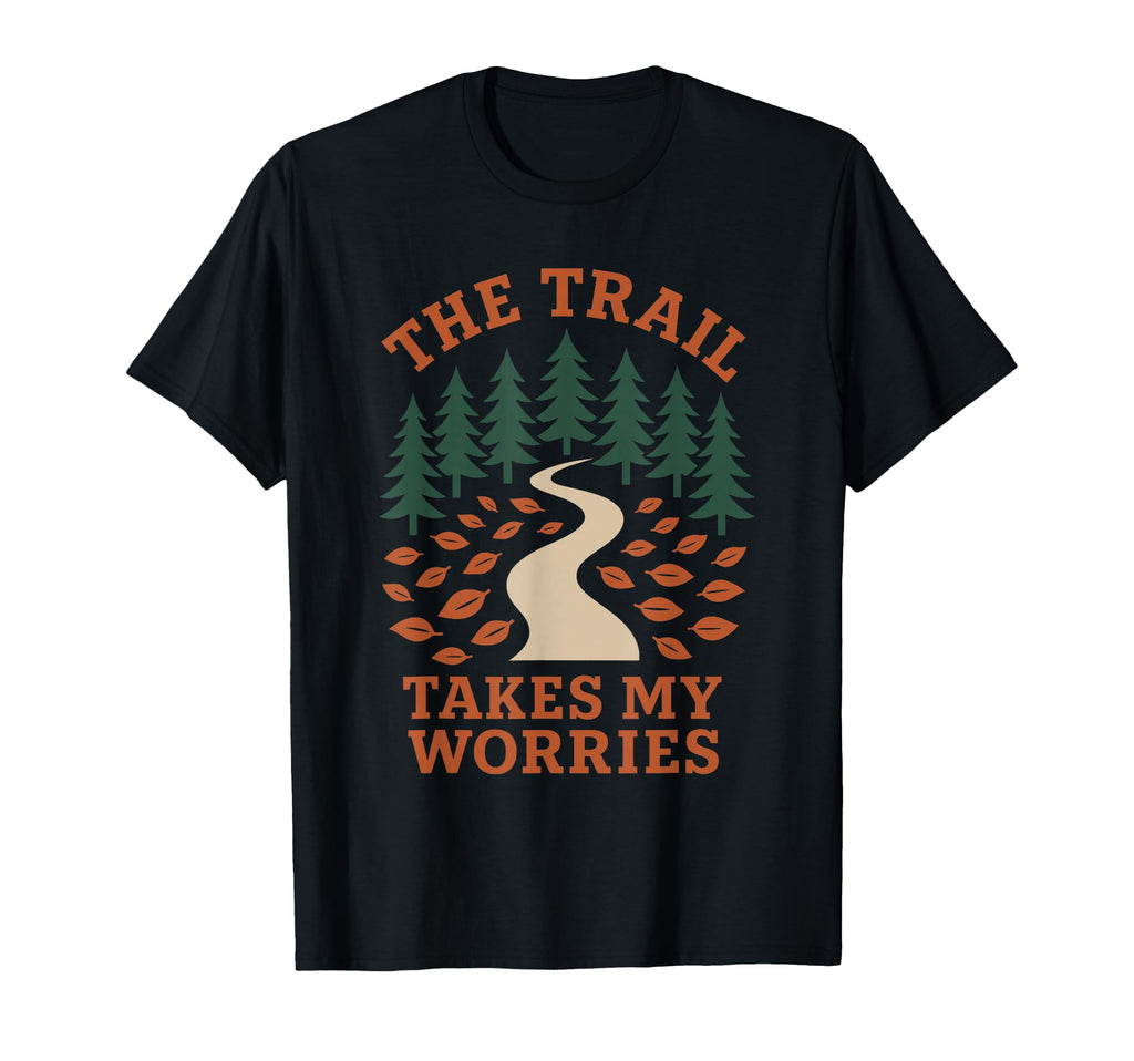 Forest Walk Overthinker Mental Reset T-Shirt - Unique Graphic Men Women - T-Shirt, Sweatshirt, Hoodie