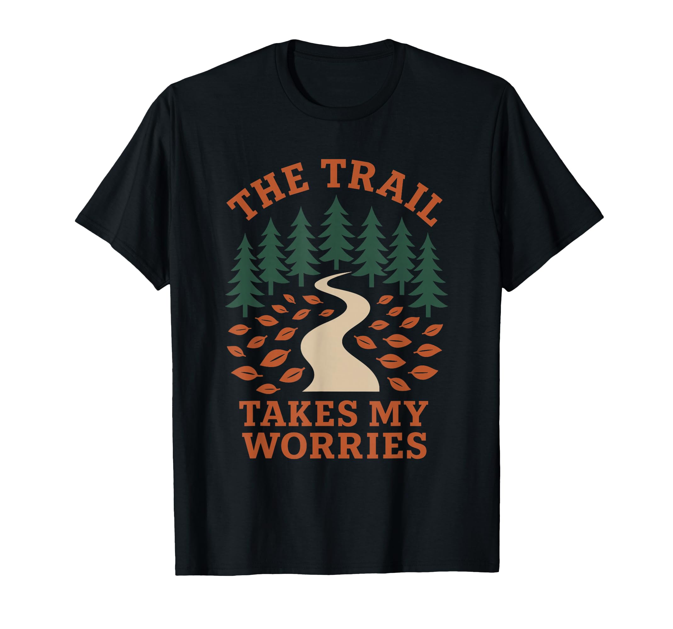 Forest Walk Overthinker Mental Reset T-Shirt - Unique Graphic Men Women - T-Shirt, Sweatshirt, Hoodie