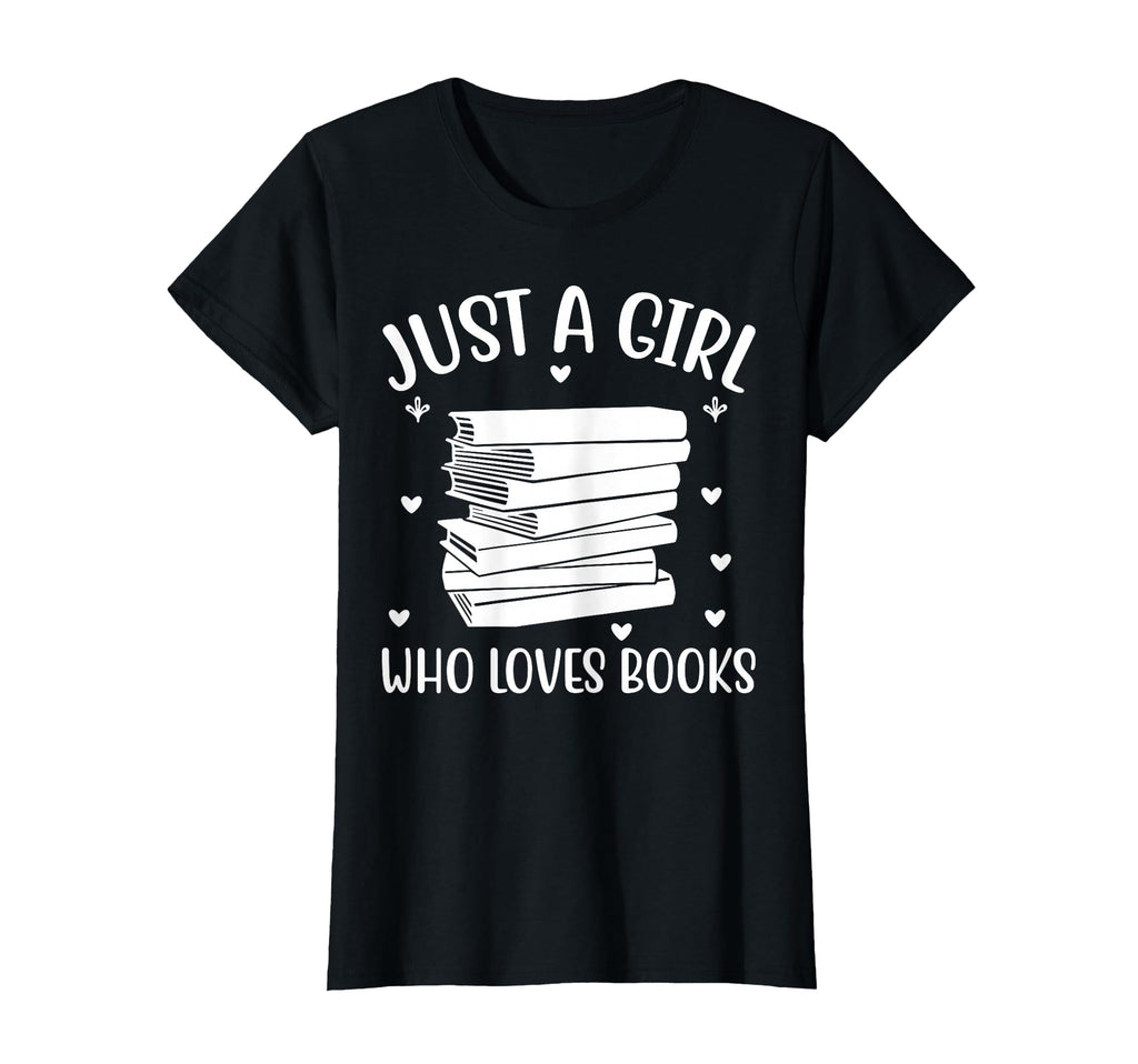 Just Who Loves Books T-Shirt - Fun Novelty Design for Adults - T-Shirt, Sweatshirt, Hoodie