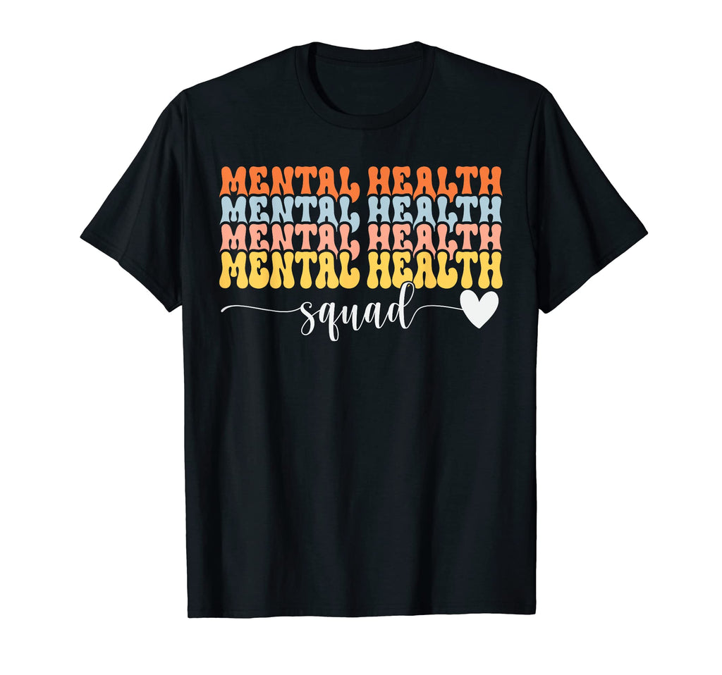 Mental Health Squad Brain Illness T-Shirt - Trendy Graphic Men Women - T-Shirt, Sweatshirt, Hoodie