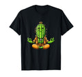 Meditation Cactus Yoga Pose Relaxing Animal T-Shirt - Trendy Graphic Unisex - T-Shirt, Sweatshirt, Hoodie