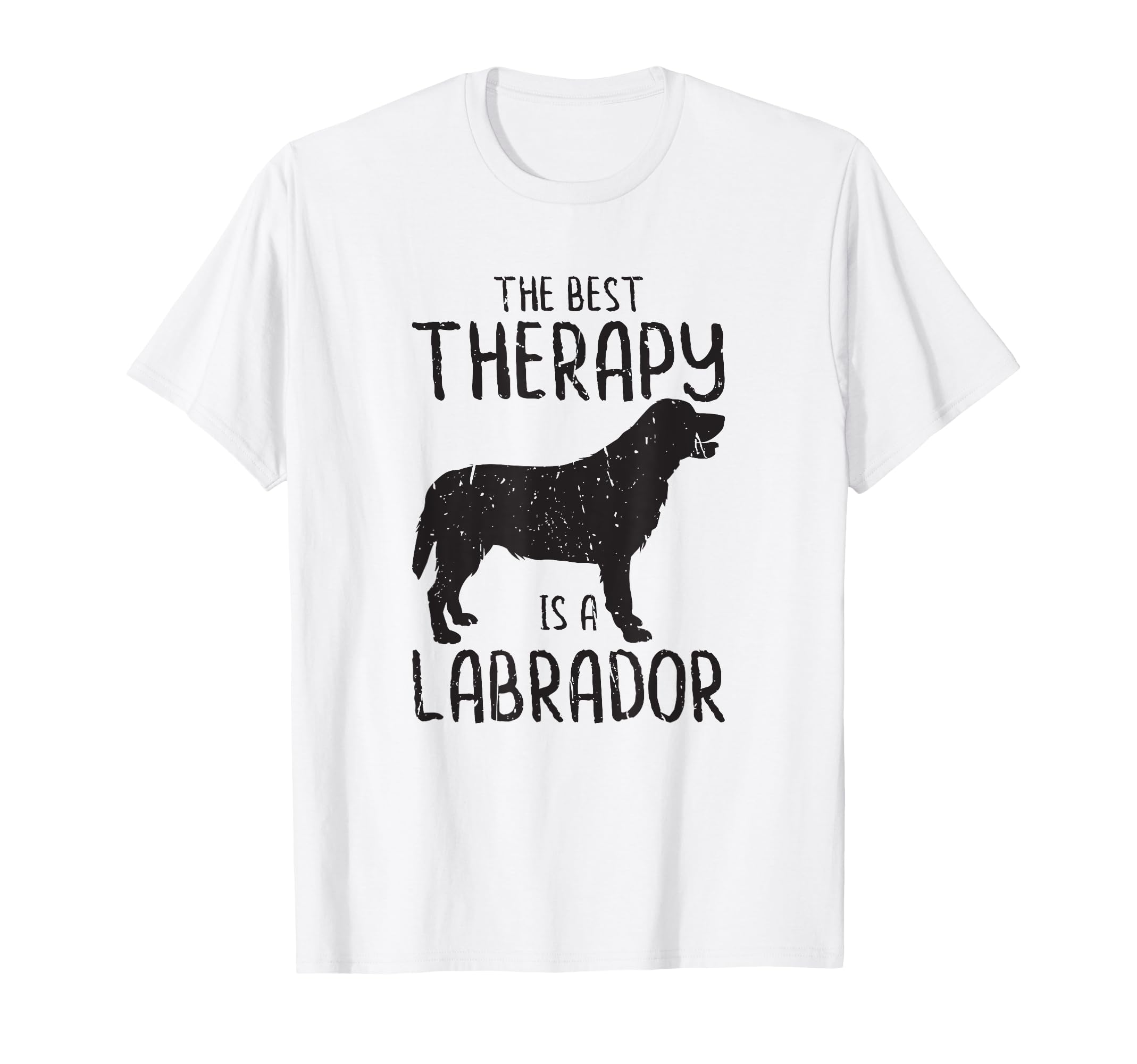 Best Therapy Is Labrador Dog T-Shirt - Fun Novelty Design Men Women - T-Shirt, Sweatshirt, Hoodie
