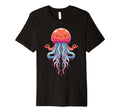 Meditation Jellyfish Yoga Pose Relaxing T-Shirt - Graphic Print for Adults - T-Shirt, Sweatshirt, Hoodie