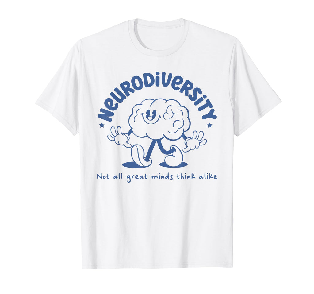 Neurodiversity All Great Minds Dont T-Shirt - Trendy Graphic for Adults - T-Shirt, Sweatshirt, Hoodie