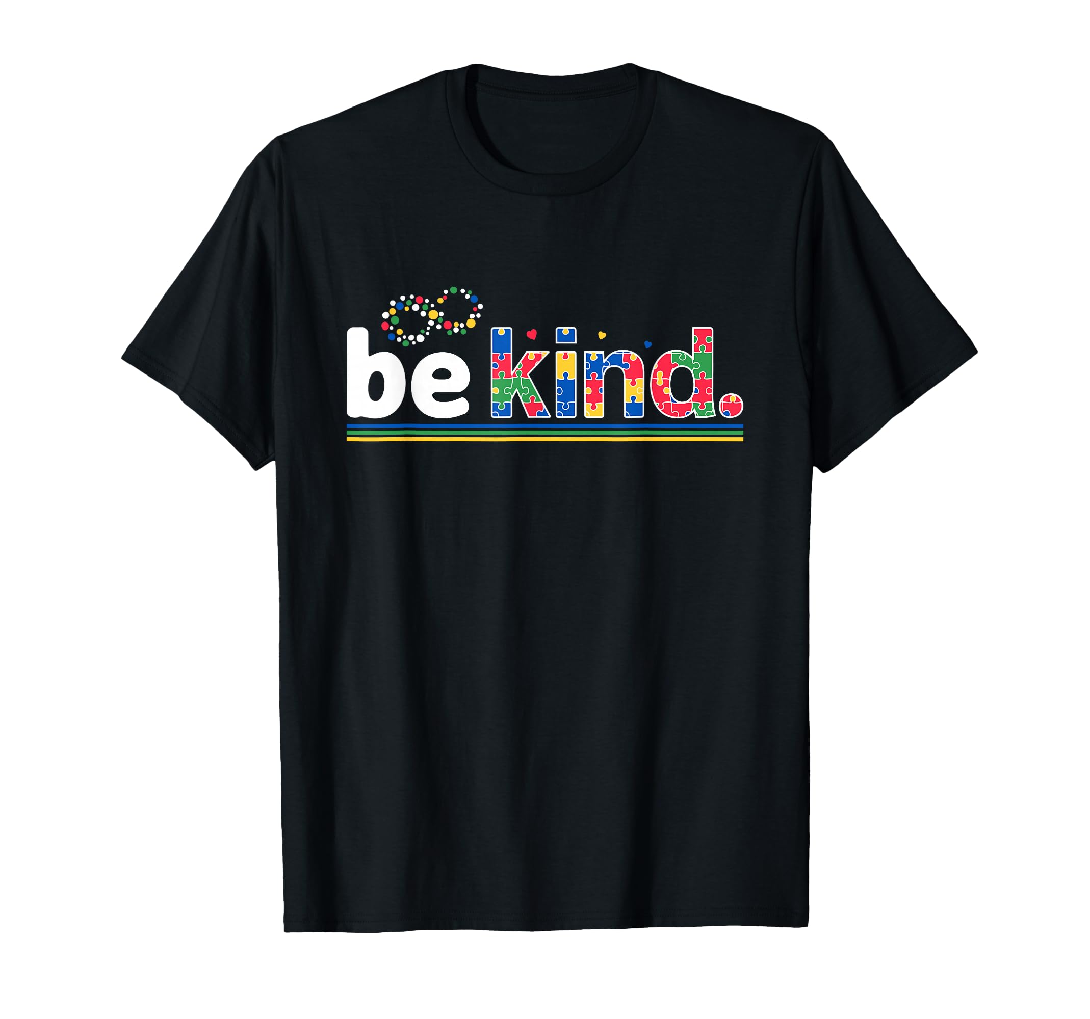 Autism Awareness Be Kind T-Shirt - Fun Novelty Design Men Women - T-Shirt, Sweatshirt, Hoodie