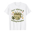 Funny Wellness Vibes Aesthetic Tea T-Shirt - Trendy Graphic for Adults - T-Shirt, Sweatshirt, Hoodie
