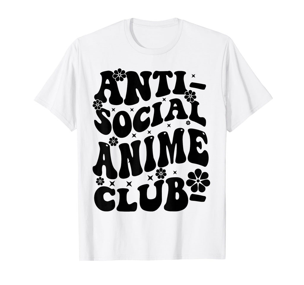 Anti Social Anime Club Anime Kawaii T-Shirt - Graphic Print for Adults - T-Shirt, Sweatshirt, Hoodie