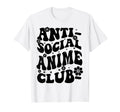 Anti Social Anime Club Anime Kawaii T-Shirt - Graphic Print for Adults - T-Shirt, Sweatshirt, Hoodie