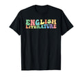 English Literature Literary Teacher T-Shirt - Minimalist Print Men Women - T-Shirt, Sweatshirt, Hoodie