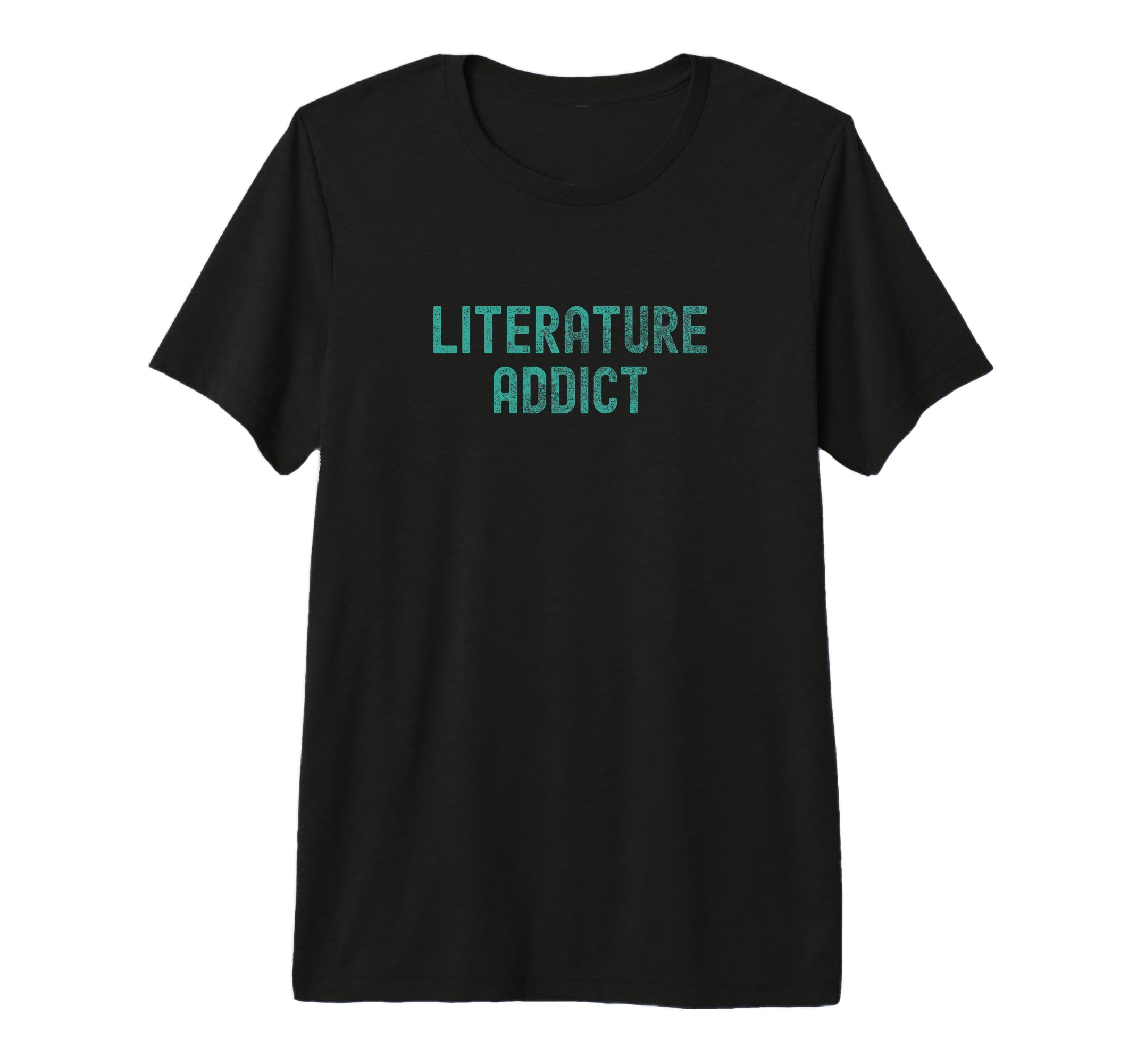 Literature Addict Tri Blend T-Shirt - Custom Art Print Unisex - T-Shirt, Sweatshirt, Hoodie