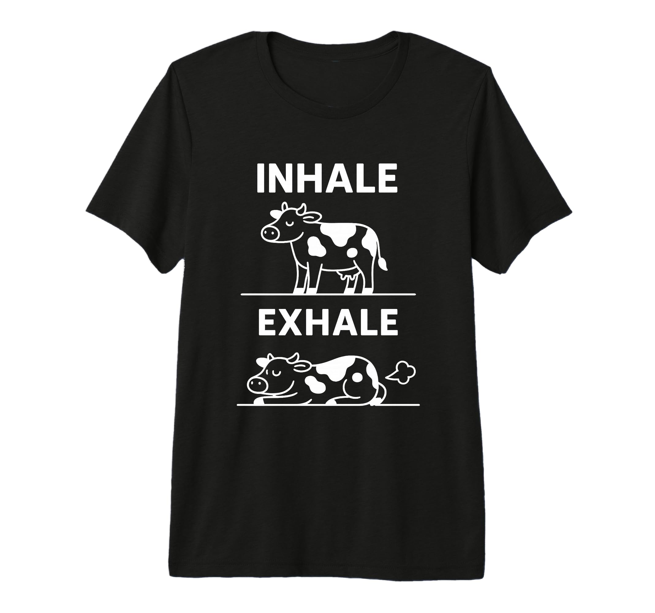 Funny Yoga Inhale Exhale Pooping Animal T-Shirt - Novelty Apparel Unisex - T-Shirt, Sweatshirt, Hoodie