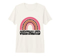 Neurodiverse Overstimulated Mental T-Shirt - Graphic Print for Adults - T-Shirt, Sweatshirt, Hoodie