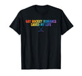 Gay Hockey Romance Saved My Life Funny T-Shirt - Graphic Print for Adults - T-Shirt, Sweatshirt, Hoodie