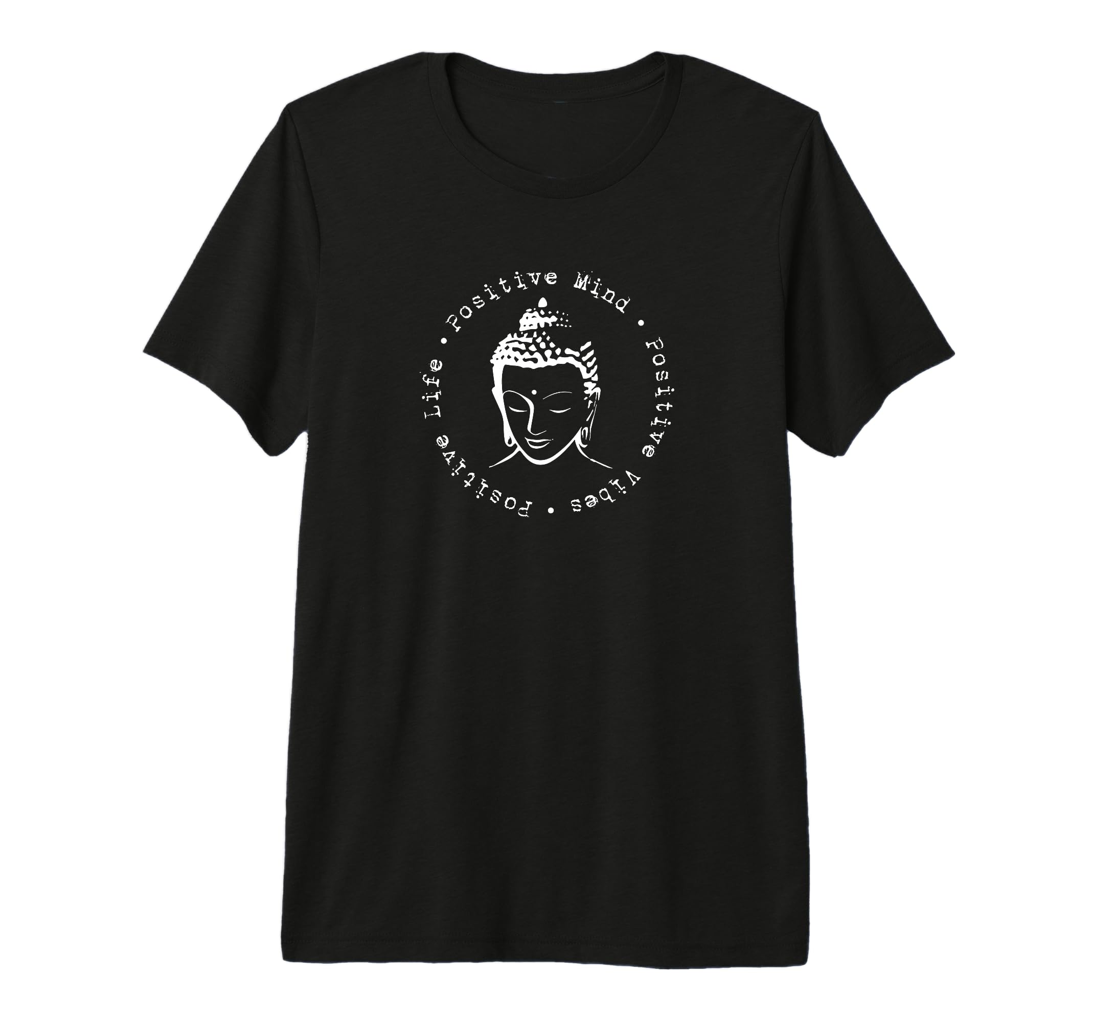 Positive Mindset Meditation T-Shirt - Fun Novelty Design Men Women - T-Shirt, Sweatshirt, Hoodie