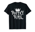 Mens Poetry King Lyrics Verse T-Shirt - Aesthetic Graphic for Adults - T-Shirt, Sweatshirt, Hoodie