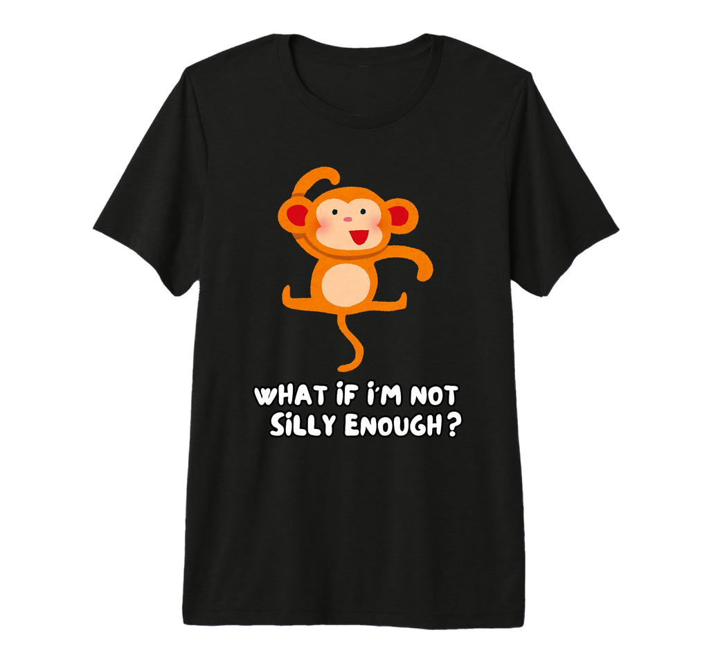 What If Im Not Silly Enough Tri Blend T-Shirt - Minimalist Print Men Women - T-Shirt, Sweatshirt, Hoodie