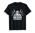 Neurodivergent Brain Awesome Adhd Asd T-Shirt - Aesthetic Graphic Unisex - T-Shirt, Sweatshirt, Hoodie