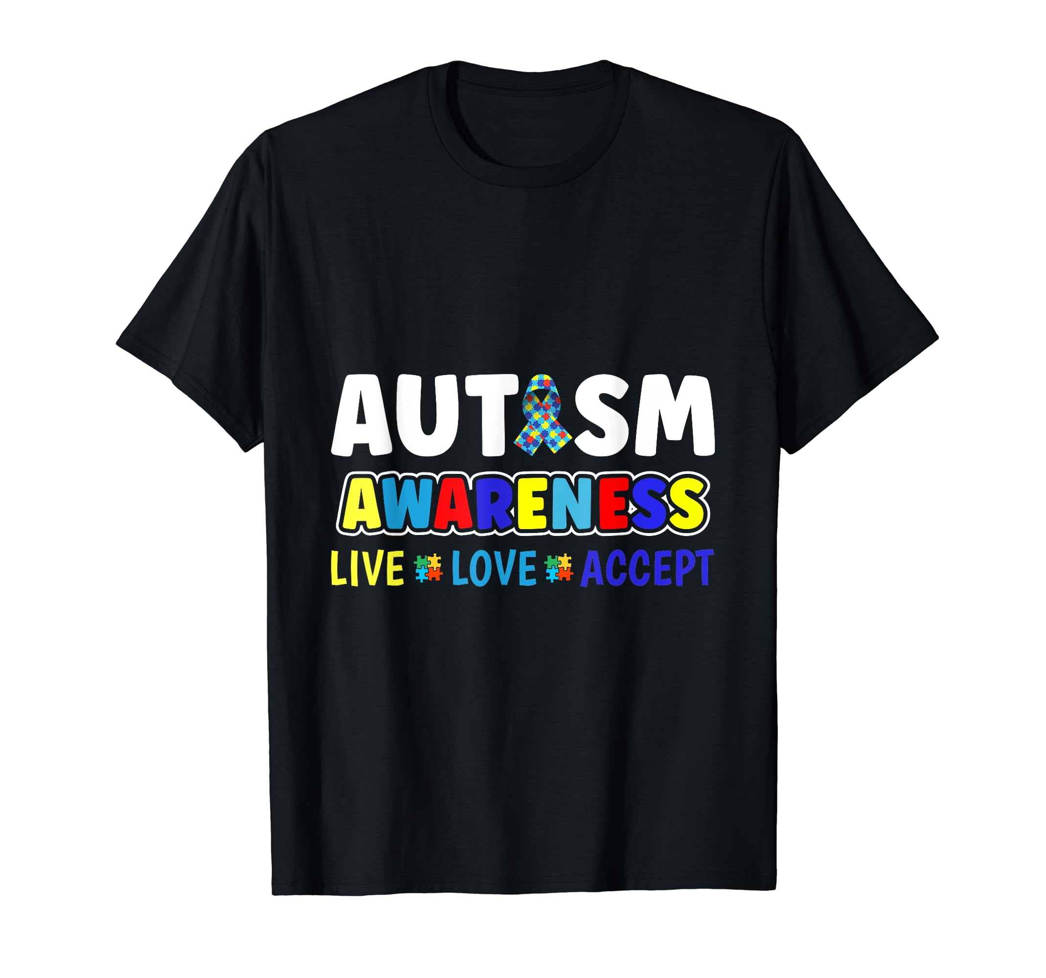 Acceptance Autism Infinity Autistic T-Shirt - Graphic Print for Adults - T-Shirt, Sweatshirt, Hoodie