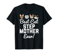 Best Cat Step Mother Ever Matching T-Shirt - Unique Graphic for Adults - T-Shirt, Sweatshirt, Hoodie