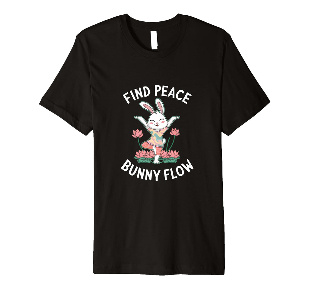 Fitness Bunny Lovers Mindful Yoga T-Shirt - Streetwear Style Unisex - T-Shirt, Sweatshirt, Hoodie