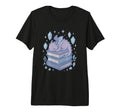 Dragon Sitting Books Fantasy Art T-Shirt - Fun Novelty Design Men Women - T-Shirt, Sweatshirt, Hoodie
