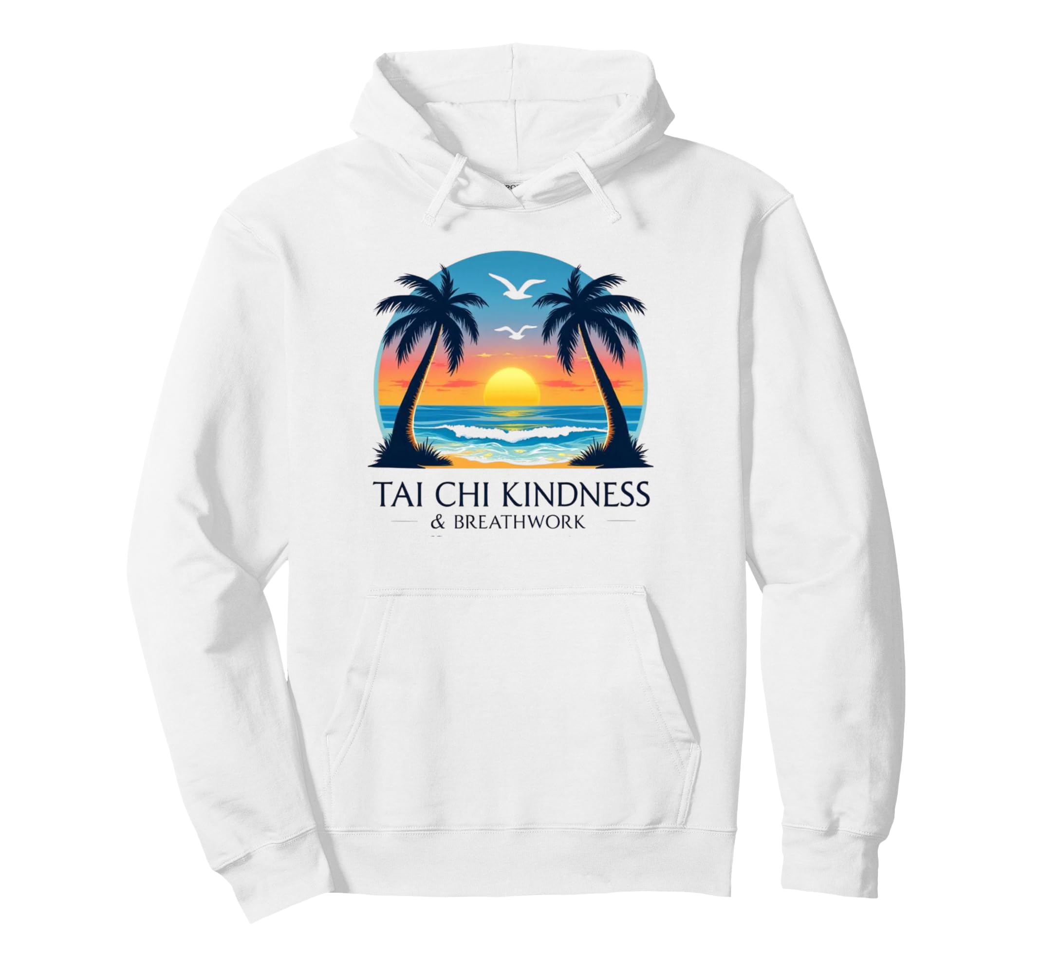 Tai Chi Kindness And Breathwork Hoodie - Unique Graphic Men Women - T-Shirt, Sweatshirt, Hoodie
