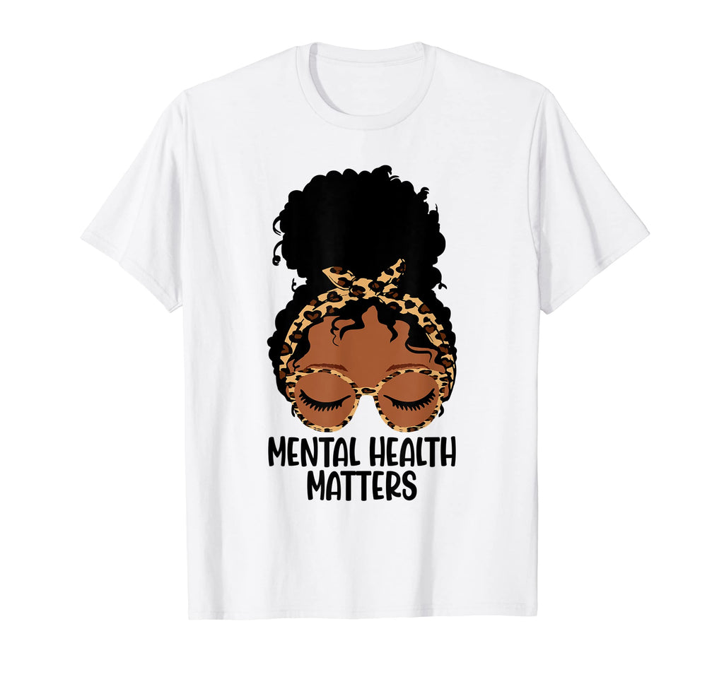 Mental Health Matters Human Brain T-Shirt - Aesthetic Graphic Unisex - T-Shirt, Sweatshirt, Hoodie