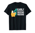 Easily Distracted Dragons And Books Dragon T-Shirt - Trendy Graphic Unisex - T-Shirt, Sweatshirt, Hoodie