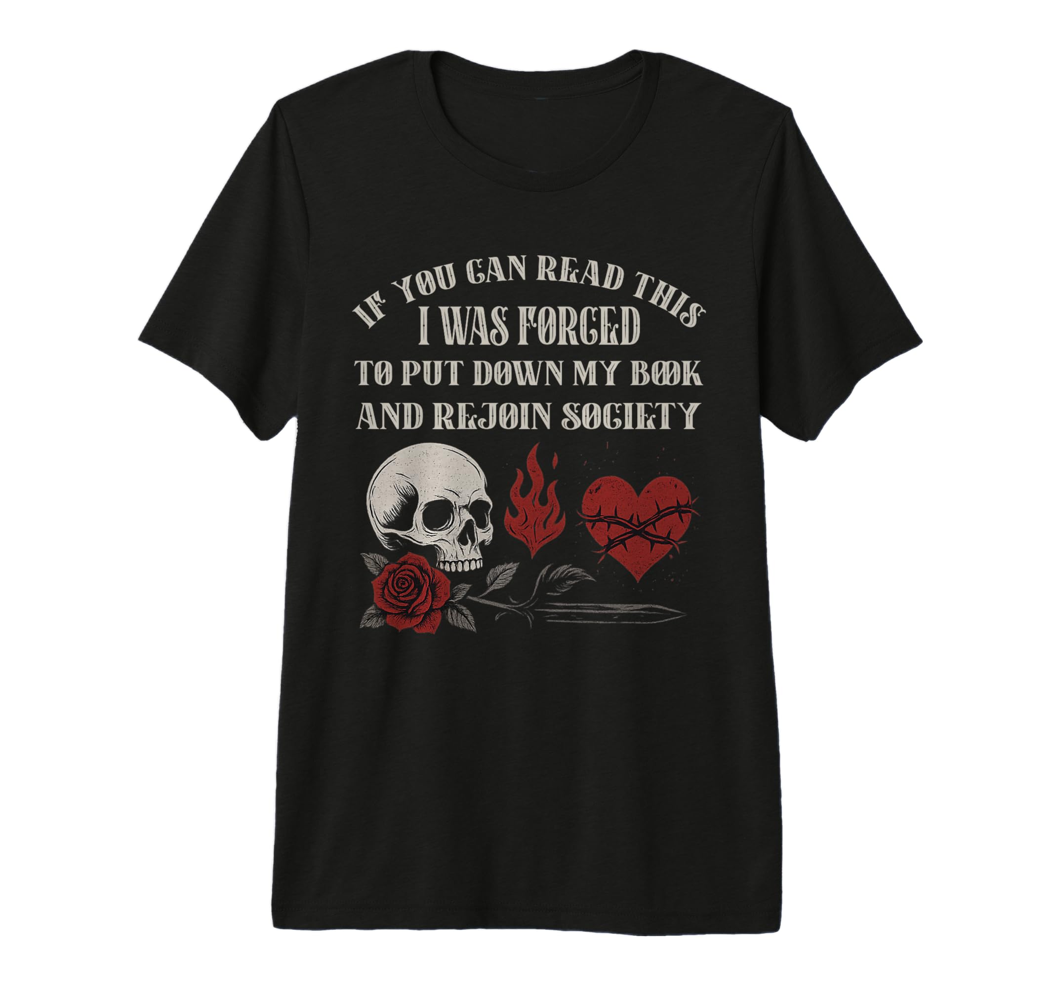 Put Down My Book Spicy Books Dark T-Shirt - Minimalist Print Men Women - T-Shirt, Sweatshirt, Hoodie