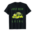 Keep Going Funny Motivational T-Shirt - Minimalist Print Men Women - T-Shirt, Sweatshirt, Hoodie