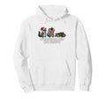 Overstimulated But Festive Funny Hoodie - Fun Novelty Design Men Women - T-Shirt, Sweatshirt, Hoodie
