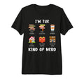 Im Kind Nerd Book Reading Coffee T-Shirt - Fun Novelty Design Unisex - T-Shirt, Sweatshirt, Hoodie