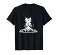 Meditation Cat Yoga Pose Relaxing T-Shirt - Aesthetic Graphic for Adults - T-Shirt, Sweatshirt, Hoodie