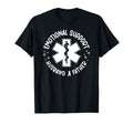 Emotional Support Husband Father T-Shirt - Casual Everyday Wear Unisex - T-Shirt, Sweatshirt, Hoodie