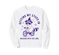Getting My Steps Walking Lord Raccoon Sweatshirt - Custom Art Print Unisex - T-Shirt, Sweatshirt, Hoodie